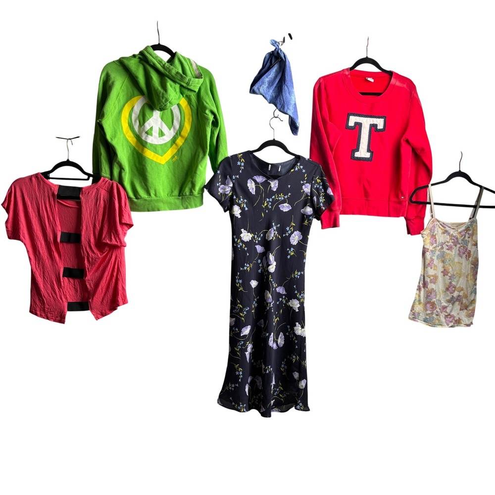 Women Clothing Bundle Y2K Fairy Grunge Aesthetic Colorful Resell Lot Retro Prep